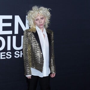 Lady Gaga au défilé Saint Laurent à Hollywood le 10 février 2016.