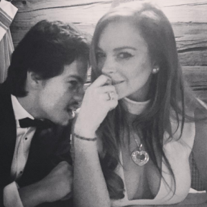 Lindsay Lohan et son amoureux Egor Tarabasov. Photo publiée sur Instagram au mois de février 2016.