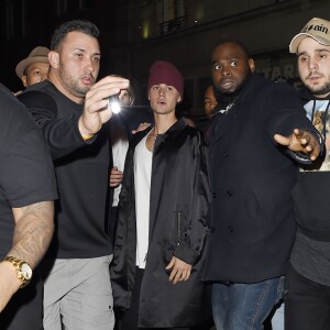 Justin Bieber à la Warner Music After-Party des Brit Awards 2016 à Londres, le 24 février 2016.