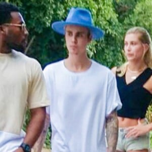 Exclusif -  Justin Bieber et sa petite amie Hailey Baldwin en vacances au Mexique le 8 janvier 2016. 016 - Cancun