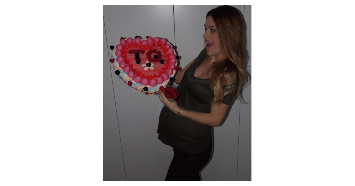 Sergio Busquets et Elena Galera (photo de son compte Instagram, lors de