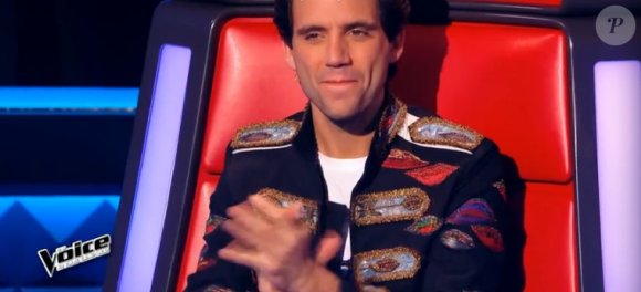 Mika dans The Voice 5, sur TF1, samedi 12 mars 2016
