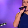 Emilie Duval dans The Voice 5, sur TF1, samedi 12 mars 2016