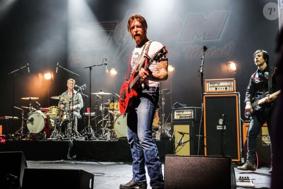 Jesse Hughes - Concert des Eagles Of Death Metal à l'Olympia à Paris le 16 février 2016.