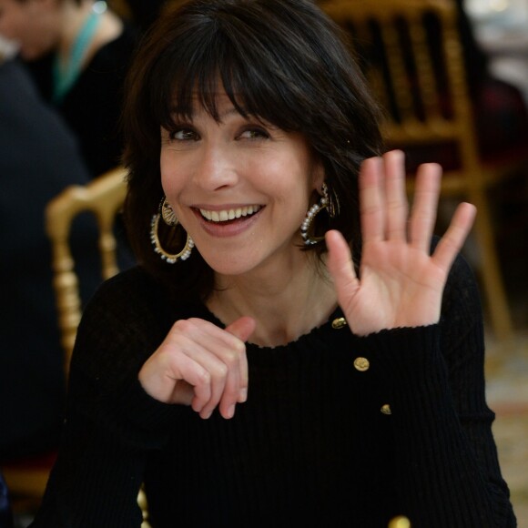 Exclusif - Sophie Marceau (Ambassadrice du Chinese Business Club) au déjeuner du Chinese Business Club pour la journée internationale des femmes autour de son ambassadrice Sophie Marceau à l'hôtel Intercontinental à Paris le 8 mars 2016.  © Rachid Bellak / Bestimage