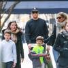 Exclusif: Tom Brady et Gisele Bündchen et leurs enfants, le 06/03/2016 - New York