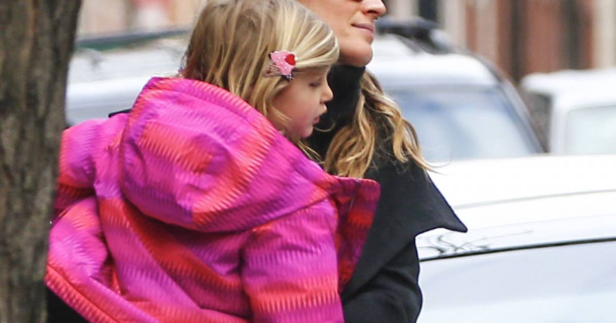 Exclusif Gisele Bündchen et sa fille Vivian le 07 03 2016 New York