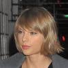 Taylor Swift va dîner dans un restaurant à New York le 21 février 2016.