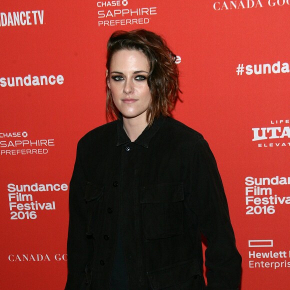 Kristen Stewart à Park City, le 24 janvier 2016