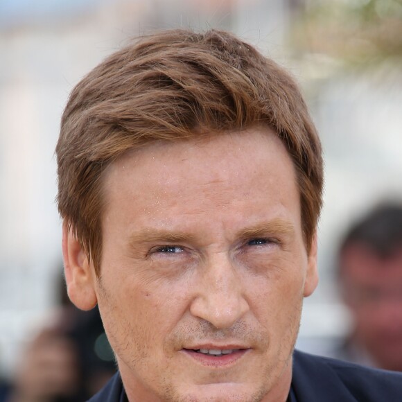 Benoît Magimel - Photocall du film "La tête haute" (hors compétition) lors du 68e festival de Cannes le 13 mai 2015.