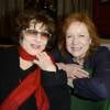 Judith Magre et Eva Darlan à la Première édition du prix Régine Deforges au restaurant Macéo à Paris le 14 mars 2016. © Coadic Guirec/Bestimage