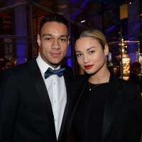 Gregory Van der Wiel et sa belle Rose  : Le sourire après son coup de sang...