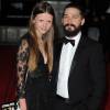 Shia LaBeouf et sa petite-amie Mia Goth - Arrivée des people à la première du film "Fury" lors de la cérémonie de clôture du 58e BFI London Film Festival à Londres, le 19 octobre 2014.