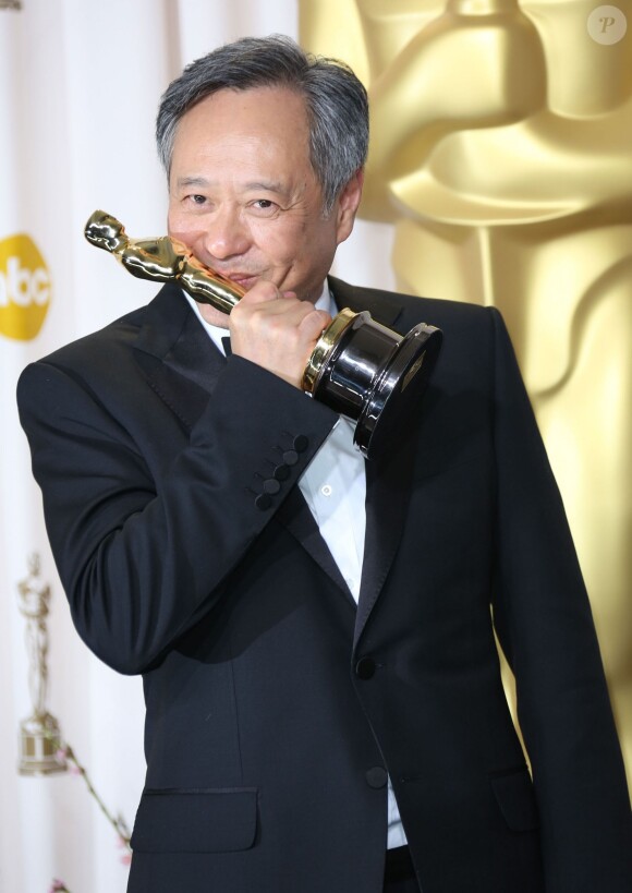 Ang Lee - Photocall des lauréats - 85e cérémonie des Oscars à Hollywood le 24 février 2013