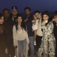 Kim Kardashian, son mari Kanye West et leur fille North avec Kourtney et son ex Scott Disick ainsi que Kendall et Kylie Jenner et la matriarche du clan Kris Jenner célèbrent l'anniversaire de Rob Kardashian en famille. Photo publiée sur Instagram, le 19 mars 2016.
