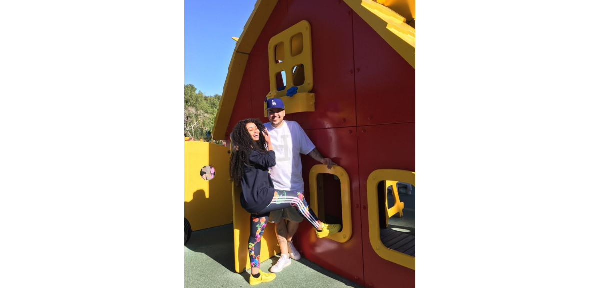 Photo : Rob Kardashian fête son anniversaire avec son amoureuse Blac