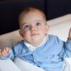 Le prince Nicolas de Suède a 9 mois, photo publiée sur Facebook le 18 mars 2016 par la princesse Madeleine de Suède.