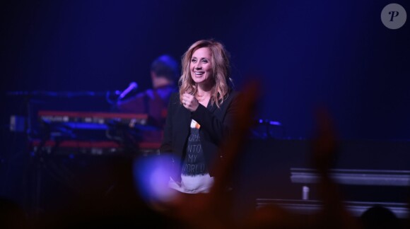 Lara Fabian en concert lors de la première date de sa tournée 2016 "Ma Vie Dans La Tienne" au Colisée de Roubaix, le 15 mars 2016. © Vansteenkiste Stephane/Bestimage