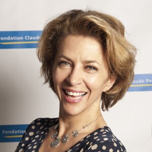 Exclusif - Corinne Touzet (ambassadrice) lors de la présentation des nouveaux ambassadeurs de la Fondation Claude Pompidou au siège de la fondation à Paris, le 16 juin 2015.