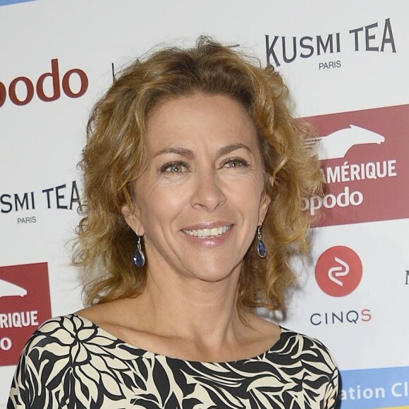 Corinne Touzet à la Soirée de Gala du Prix d'Amérique Opodo à la Maison de l'UNESCO à Paris le 24 janvier 2015.