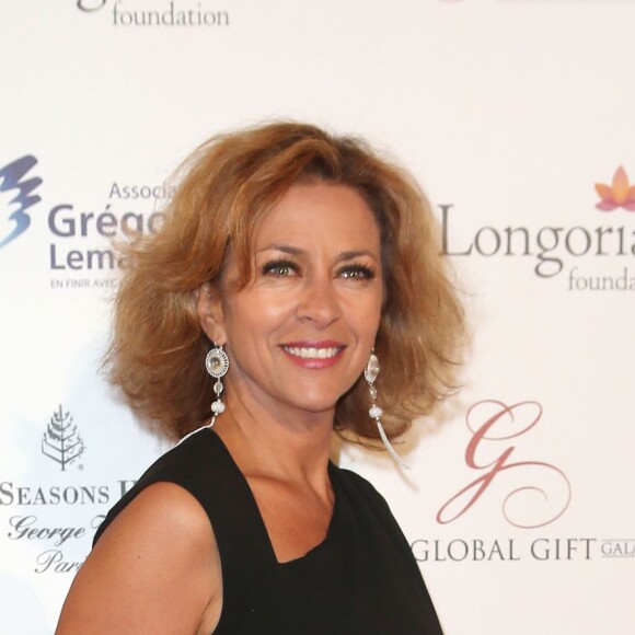 Corinne Touzet à la Soirée "Global Gift Gala 2014 " à l'hôtel Four Seasons George V à Paris le 12 mai 2014.