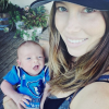 Jessica Biel et son fils Silas, fruit de son amour avec Justin Timberlake. Photo postée sur le compte Instagram de l'actrice au mois d'avril 2015.