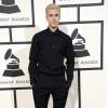 Justin Bieber à la La 58ème soirée annuelle des Grammy Awards au Staples Center à Los Angeles, le 15 février 2016.