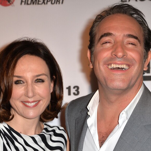 Elsa Zylberstein, Jean Dujardin - Avant première du film "Un + Une" de Claude Lelouch à l'UGC Normandie à Paris le 23 novembre 2015