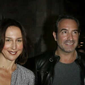 Elsa Zylberstein, Jean Dujardin et Claude Lelouch - Présentation du film Un + Une de Claude Lelouch avec Jean Dujardin au Festival du film de Sarlat le 10 novembre 2015. © Patrick Bernard / Bestimage