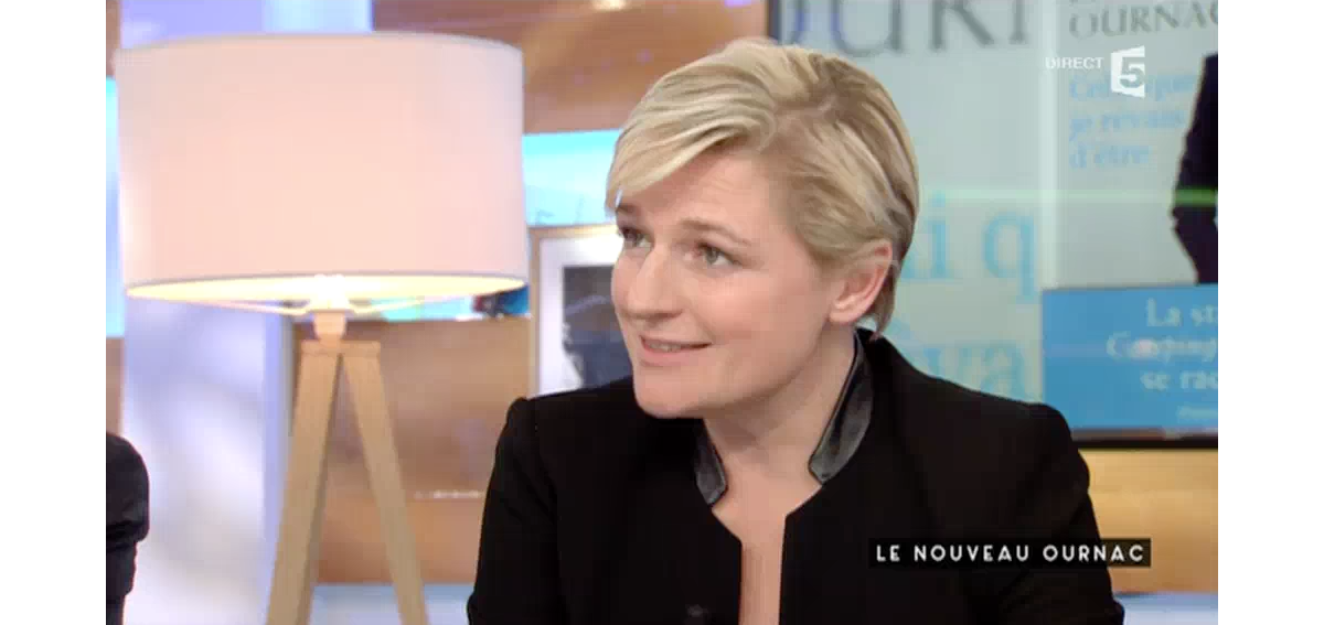 Photo AnneElisabeth Lemoine. Emission "C à vous" sur France 5, le 24