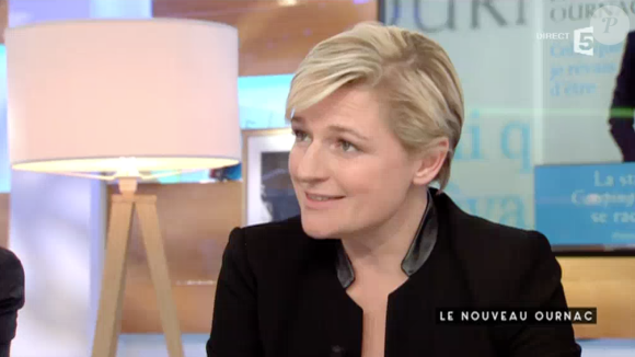 Anne-Elisabeth Lemoine. Emission "C à vous" sur France 5, le 24 mars 2016.