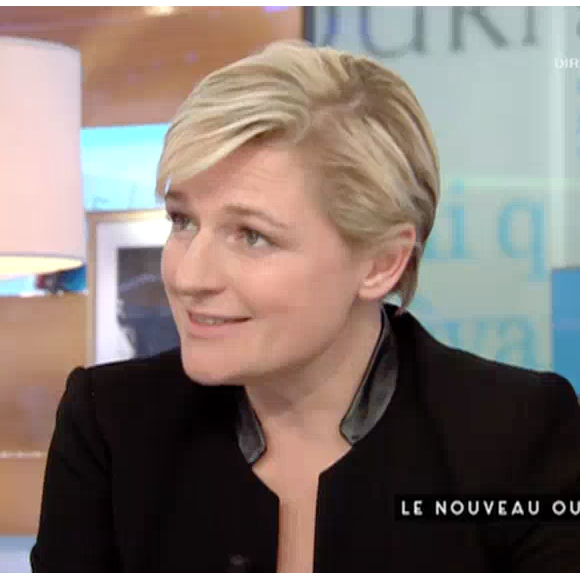 Anne-Elisabeth Lemoine. Emission "C à vous" sur France 5, le 24 mars 2016.