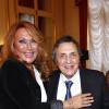 Julie Pietri et Humbert Ibach lors d'un événement à l'ambassade de Russie à Paris le 18 juin 2015