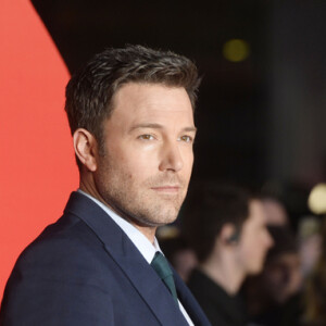 Ben Affleck lors de la première européenne du film "Batman V Superman : L'Aube de la Justice" au Odeon Cinema, Leicester Square à Londres, le 22 mars 2016.