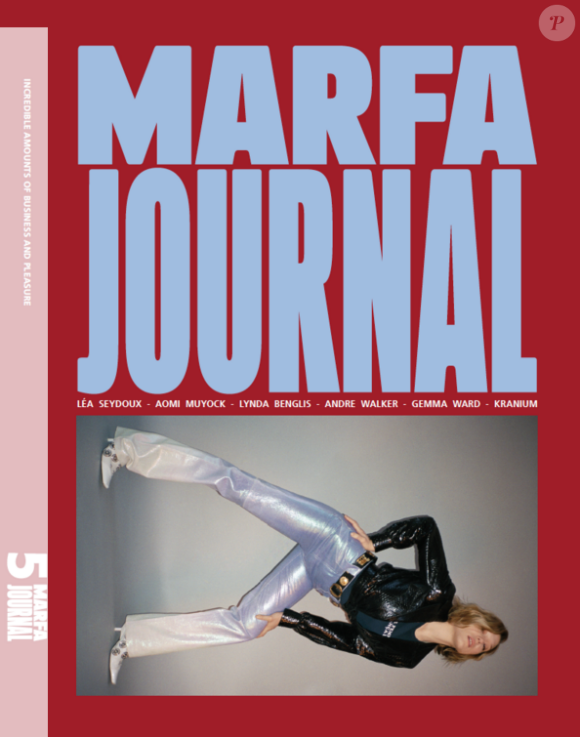 Léa Seydoux pour la revue Marfa Journal - mars 2016