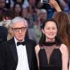 Woody Allen et sa femme Soon-Yi Previn - Montée des marches du film "Irrational Man" (L'homme irrationnel) lors du 68e Festival International du Film de Cannes, à Cannes le 15 mai 2015.