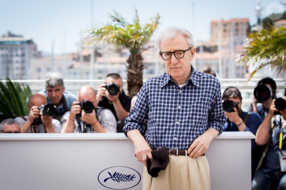 Woody Allen - Photocall du film "Irrational Man" lors du 68e festival international du film de Cannes le 15 mai 2015.