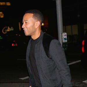 John Legend  à la soirée d'anniversaire de Lady Gaga à West Hollywood, le 26 mars 2016.