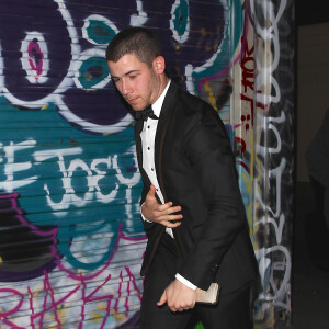 Nick Jonas  à la soirée d'anniversaire de Lady Gaga à West Hollywood, le 26 mars 2016.