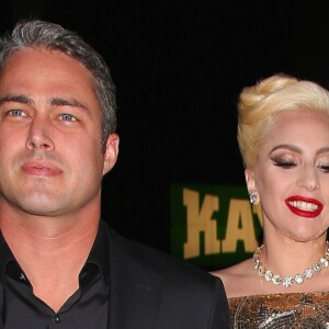 Lady Gaga et Taylor Kinney  à la soirée d'anniversaire de Lady Gaga à West Hollywood, le 26 mars 2016.