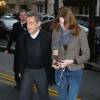 Exclusif - Nicolas Sarkozy et sa femme Carla Bruni-Sarkozy à Paris, le 30 mars 2016.