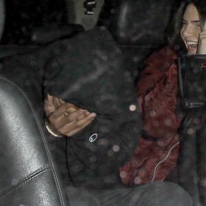 Kendall Jenner et Jordan Clarkson à la sortie du club "The Nice Guy", Los Angeles, le 30 mars 2016