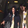 Frances Bean Cobain et son fiancé Isaiah Silva arrivent à l'aéroport de Los Angeles, le 26 janvier 2015