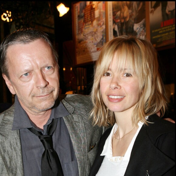 Renaud et Romane Serda à la brasserie Lipp en mars 2007