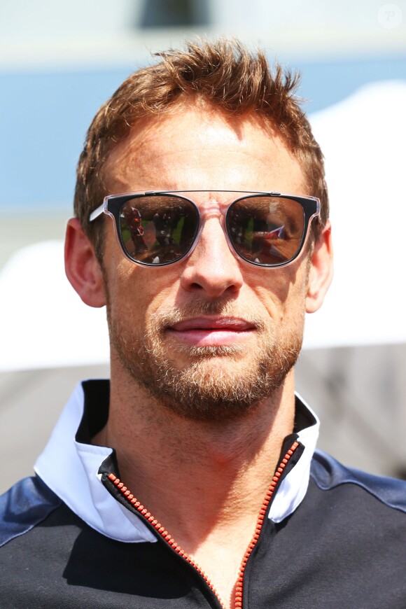 Jenson Button pendant le Grand Prix de Formule1 australien à Melbourne, le 17 mars 2016