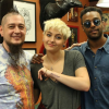 Paris Jackson qui vient de fêter ses 18 ans, s'est offert un tatouage en hommage à son père Michael Jackson. Photo publiée sur Instagram, le 5 avril 2016.