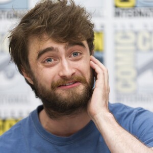 Daniel Radcliffe en conférence de presse au Comic-Con à San Diego. Le 11 juillet 2015