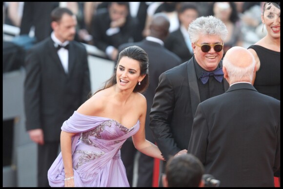 Penélope Cruz et Pedro Almodovar - Festival de Cannes 2016