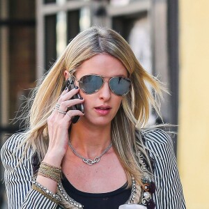 Nicky Hilton enceinte se promène dans les rues de New York, le 9 mars 2016