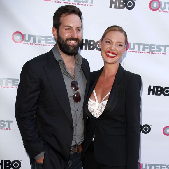 Katherine Heigl et son mari Josh Kelley à la première de « Jenny's wedding » à West Hollywood, le 10 juillet 2015